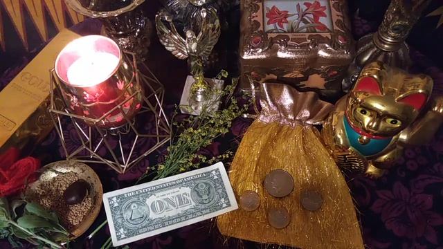Денежный мешочек. Ритуал на богатство и финансовую удачу, быстрый денежный поток.