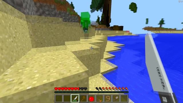 РЕБЕНОК НУБ И ПРО ВЫЖИВАЮТ НА ОСТРОВЕ В МАЙНКРАФТ! КРУШЕНИЕ САМОЛЕТА НА ОСТРОВЕ В MINECRAFT! СЕРИЯ смотреть онлайн