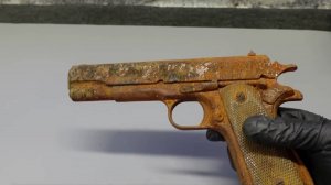 Реставрация пистолета Colt M1911 1914 год