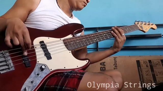 Fender JB standard 5 (old strings vs Olympia bass strings) смотреть онлайн