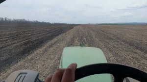 Причина перегрева трактора ДжонДир 8310 культивация 2021