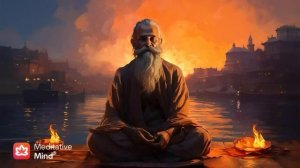 SHANTI ?️ Indian Flute Meditation Music ☾☼ Raag Vrindavani Saarang