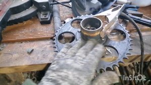 Изготовление пром., вала. Первый выезд, на самодельном мотоцикле. Часть2