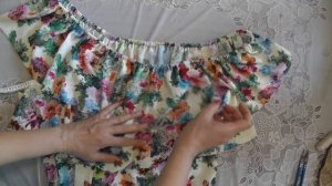 Шьем платье-сарафан с воланом