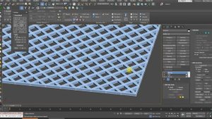 3D max создание решетки