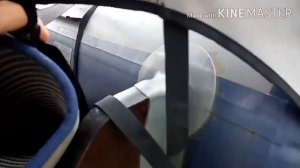 Установка/ сворачивание, косяки  ходового тента "на волне" На Флагман иглаDK 410