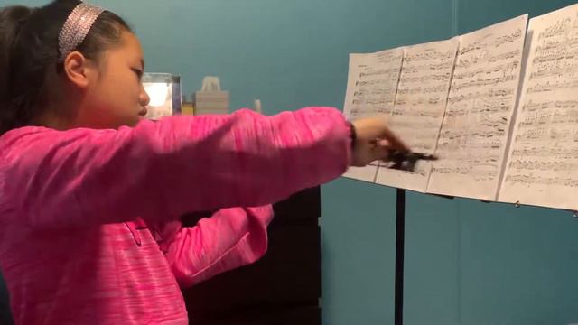 CONCERTO in D major “ADELAIDE”/MOZART - by Yufei Shen (learning Violin 4 years) смотреть онлайн