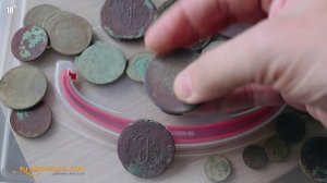 ЧИСТКА МЕДНЫХ МОНЕТ. ЧИСТКА МЕДНЫХ МОНЕТ МЫЛЬНЫМ РАСТВОРОМ. ДЕНЬ 1. Кладомания