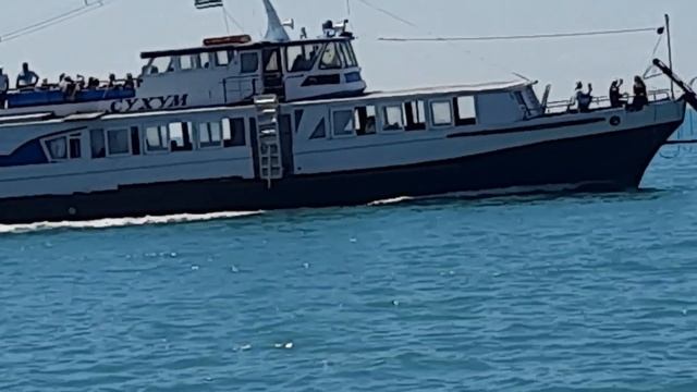 МОРСКИЕ ПРОГУЛКИ ОТДЫХ НА ЧЁРНОМ МОРЕ АБХАЗИЯ КУРОРТ ЦАНДРЫПШ ПУТЕШЕСТВИЯ НА СУХУМ