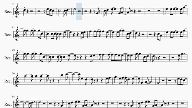 Recorder Sheet Music: How to play Let Somebody Go by Coldplay and Selena Gomez смотреть онлайн