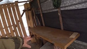 Обзор балагана, зимовье в лесу