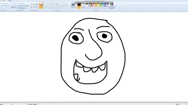 Как нарисовать лицо человека в Paint [Paint Гайд]