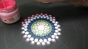 Мандала на холсте | РОСПИСЬ дотсами