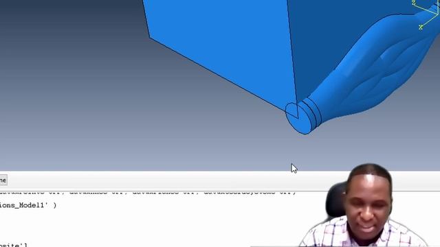 How to model unidirectional composites with curved fibres in #ABAQUS