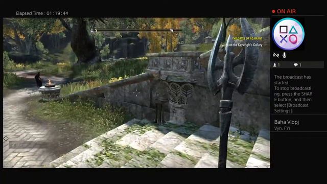 I am playing The Elder Scrolls Online PS4 Part 1 (Tutorial quest Gates of Adamant) смотреть онлайн