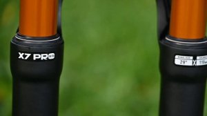 NanLio X7 PRO Bicycle Suspension Fork 26 27.5 29 inch 120/140MM Damped Rebound Adjustment