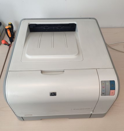 Демонстрация работы принтера HP Color LaserJet CP1215