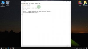 Pygame - установка, создание первой программы