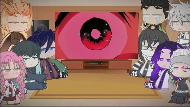 Hashiras React Rap Tanjiro @Enygma. //Gacha Club// #demonslayer #rap #anime #tanjiro #hashiras