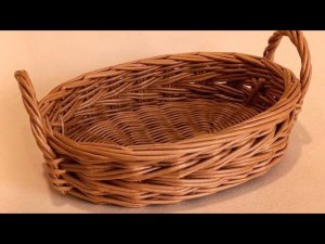 Овальная корзинка для подачи хлеба