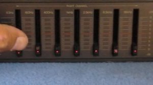 Technics SH-8017 Stereo Graphic Equalizer ____________ sn: 0A4LB28109