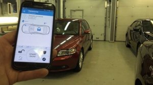 Автозапуск  Volvo-S40 2007++ с сохранением комплекта ключей
