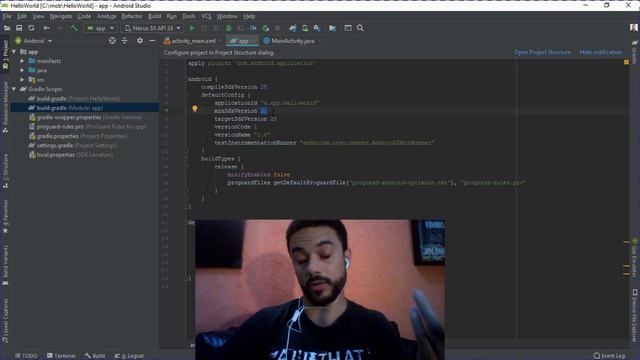 Criar meu Primeiro APP android - Java - XML - Android Studio - Componentes - Pacotes - Graddle смотреть онлайн