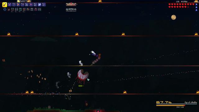 Terraria Calamity Infernum mode Eye Of Cthulhu