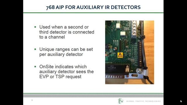 Opticom Auxiliary Interface Panel (AIP) Usage смотреть онлайн