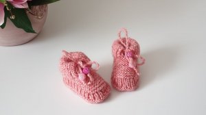 #364. Пинетки для новорожденных. Размер 8 см по подошве.