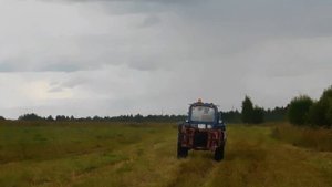 Сенокос 2021.Вывоз сена с поля!Погрузка МТЗ 80 на ЗИЛ БЫЧОК!