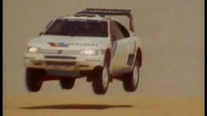 PEUGEOT 405 T16 evolution of group B with Ari-Vatanen