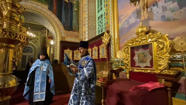 Господь воцарися - Прокимен субботы вечера смотреть онлайн