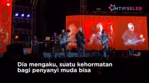 Tampil Meriah! Isyana Sarasvati Konser Bareng Iwan Fals di Bali