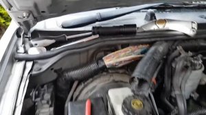 Nissan Pathfinder 2007 ABS and ESP lights on, error C1103. Fault finding and repair.