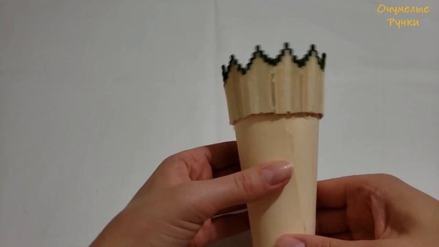 Ваза из спичек. Поделки. Flowers vase. From matches. Easy craft. DIY