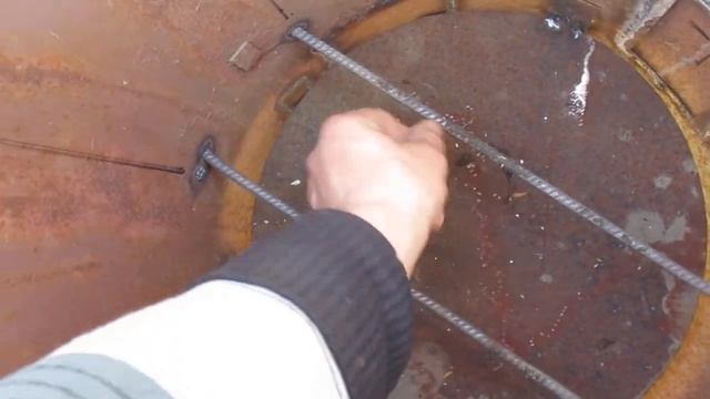 Коптилка из стиральной машинки