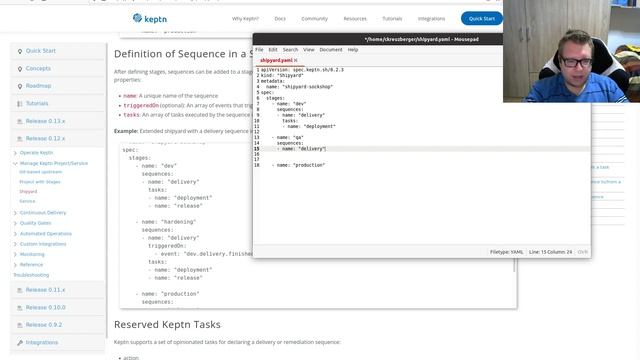 How to create a new Keptn Project for Continuous Delivery - Part 1 смотреть онлайн