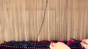 Дербент - как ткать ковёр - музей ковра