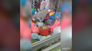 #сегодня #повезло #достали #новую #игрушку #лама #альпака #махровая #серая #автомат #хватайка #win