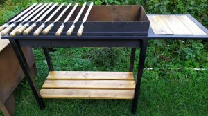 Гаражная работа. Мангал своими руками. Делаю первый раз. DIY. Мангал на дачу  #LionSvarka