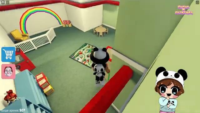 Злая Няня хотела ПОЙМАТЬ МЕНЯ в Roblox смотреть онлайн