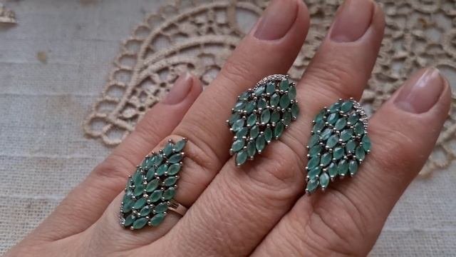 45.Натуральные камни.Изумруды.