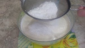 ПЫШНЫЙ БИСКВИТ ДЛЯ ТОРТА