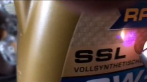 Ультрафиолетовая защитная надпись масла ravenol