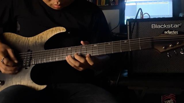 Schecter Banshee Mach 6 x Blackstar ID Core V3 (no talking demo) смотреть онлайн
