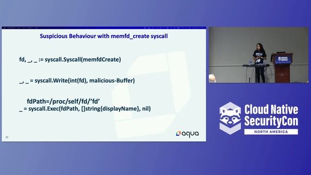 Fileless Attack - Detecting the Undetectable - Carolina Valencia, Aqua Security смотреть онлайн