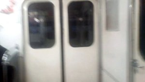 Метро Санкт-Петербурга 2:1 линия 1 от Академической до Площади Ленина вагон типа Ема-502 №6392