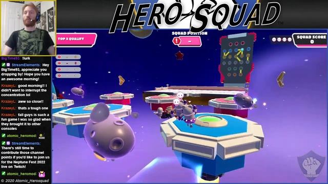 Fall Guys: Space Bean! 3, 2, 1, SPACE Challenges! Victory! смотреть онлайн