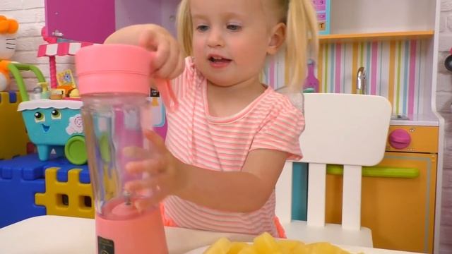 Фруктовое мороженое - Детская песня | Песни для детей от Кати и Димы смотреть онлайн